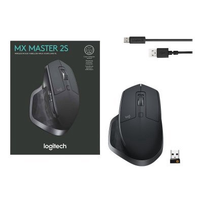 Kompiuterio pelė Logitech MX Master 2S, juoda