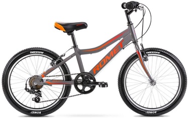 Jalgratas Romet Rambler, laste, punane/hall, 20" (kahjustatud pakend)