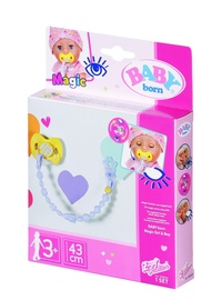 Держатель для соски Baby Born Magic Dummy, 3 г., желтый/зеленый/oранжевый/фиолетовый
