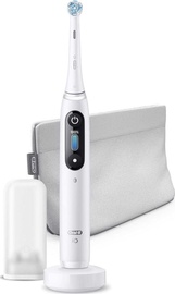 Elektriskā zobu birste Braun Oral-B iO 8 Alabaster, balta