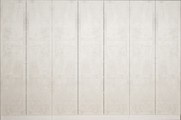 Skapis Kalune Design Noah 8237, ziloņkaula, 35 cm x 315 cm x 210 cm