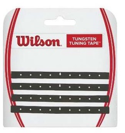 Teniso raketės svarelių rinkinys Wilson Tungsten Tuning Tape WRZ535900, juoda