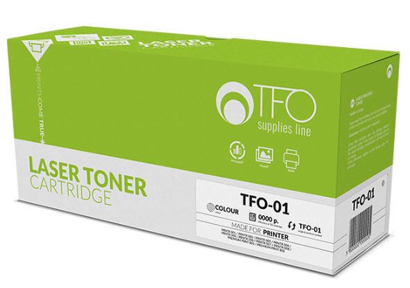 Tonera kasete TFO S-3310E, melna