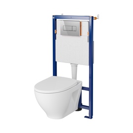 Piekarināmās tualetes komplekts Cersanit B607, 112 - 132 cm