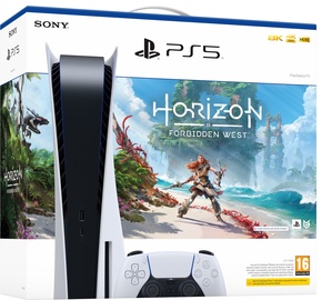 Spēļu konsole Sony PlayStation 5, USB 2.0 / USB 3.1 / HDMI / Bluetooth / Wi-Fi / Wi-Fi Direct / RJ-45 / USB Type-C
