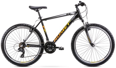 Velosipēds kalnu Romet Rambler 26 R6.1, 26 ", 19" rāmis, melna/dzeltena