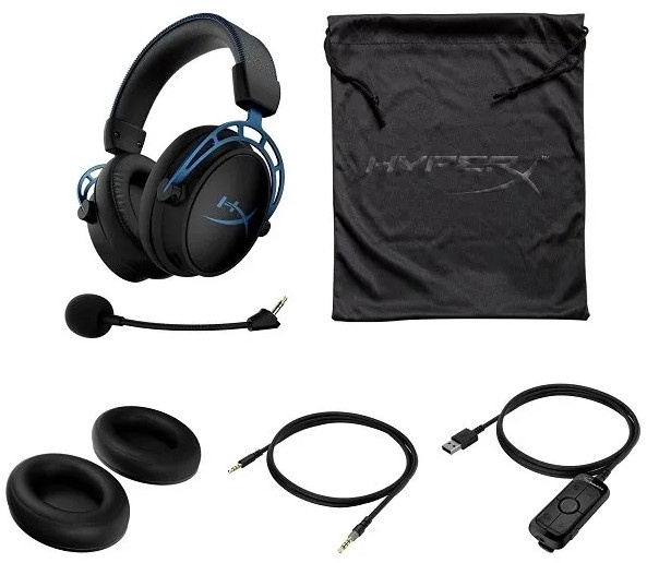 Laidin s aidim ausin s HyperX Cloud Alpha S m lynos juodos