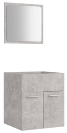 Комплект мебели для ванной VLX 804777, серый, 38.5 x 41 см x 46 см