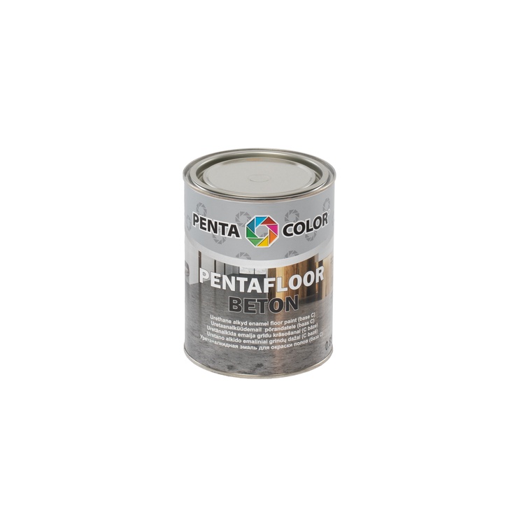 Grīdas krāsa Pentacolor Pentafloor Beton, balta, 0.85 l