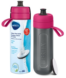 Gertuvė Brita Active, rožinė/pilka, poliesteris, 0.6 l