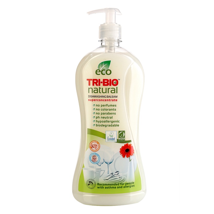 Чистящее средство ЭКО, применение: для мытья посуды Tri-Bio, 0.84 л