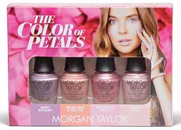 Nagų lakų komplektas Morgan Taylor The Color of Petals, 20 ml, 4 vnt.