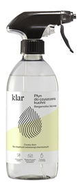 Tīrīšanas līdzeklis Klar Bergamot and Mint Leaf, virtuves tīrīšanai, 0.5 l