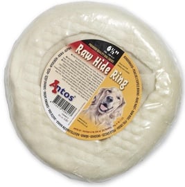 Gardums suņiem Antos Raw Hide Ring, lielopa āda, 0.24 kg