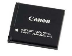 Akumulators Canon NB-8L, Li-ion, 740 mAh