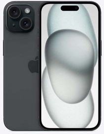 Мобильный телефон Apple iPhone 15, черный, 6GB/256GB