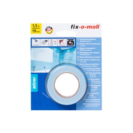 Клейкая полоска Fix-O-Moll 3563055, Двусторонняя, 1.5 м x 1.9 см