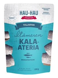 Mitrā barība (konservi) suņiem Prima Hau-Hau Champion, zivs, 0.150 kg
