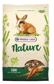 Sausa pārtika Versele-Laga Nature Cuni, trušiem, 2.3 kg