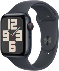 Умные часы Apple Watch SE GPS + Cellular 44mm Case with Midnight Sport Band S/M, midnight aluminium