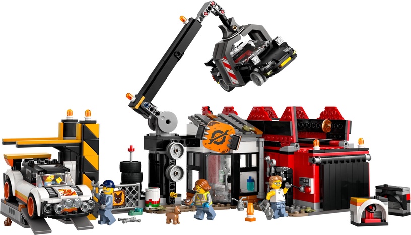Konstruktor LEGO® City Lammutustöökoda koos autodega 60472, 871 tk