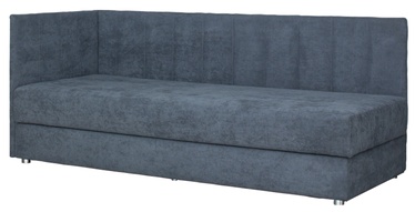 Кровать Bodzio Manilla TTMAL-D5/2, темно-серый, 206 x 86 см, с матрасом
