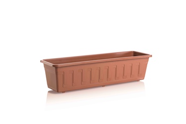 Puķu pods Plastkon Garden 41105602, plastmasa, 58.5 cm, Ø 58.5 cm x 17 cm, brūna