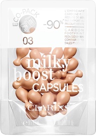 Tonuojantis kremas Clarins Milky Boost Capsules Refill 03, 6 ml