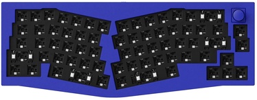 Компьютерная клавиатура Keychron Q8 (Alice Layout) QMK Barebone Knob, 136 мм x 358 мм x 31.5 мм, синий