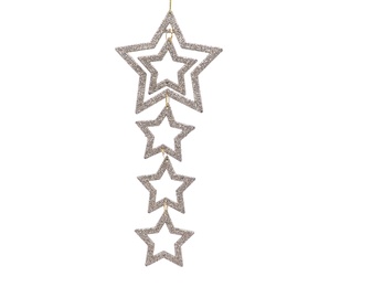 Eglītes rotājums Decoris 516336, sudraba