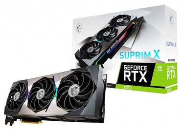 Видеокарта MSI GeForce RTX 3070 SUPRIM X 8G LHR, 8 GB, GDDR6 (поврежденная упаковка)