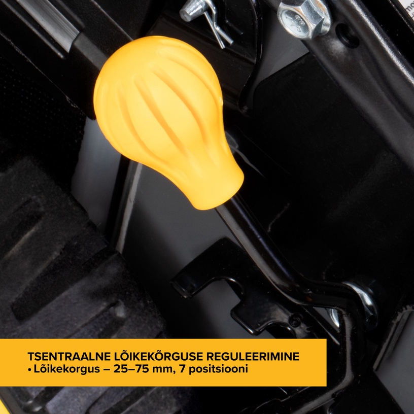 Bensiinimootoriga muruniiduk Grunder S461VHY-T6, iseliikuv, 46 cm