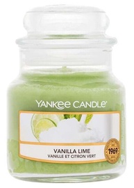 Svece, aromātiskā Yankee Candle Vanilla Lime, 60 h, 104 g, 80 mm x 60 mm