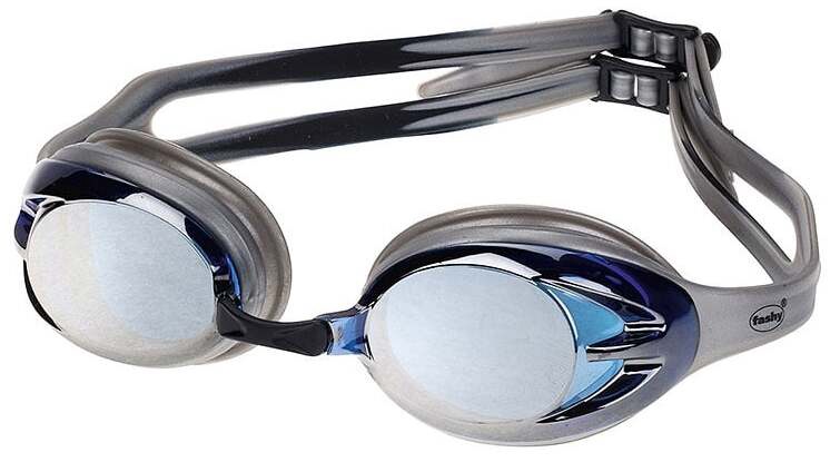 Очки для плавания Fashy Power Mirror, серебристый/серый