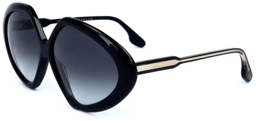 Saulesbrilles ikdienas Victoria Beckham VB614S, 64 mm, melna