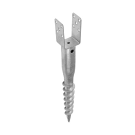 Jalg aiapostile Domax U, 685 cm, tsink