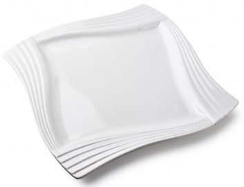 Šķīvis Mondex Basic Wave, 32.5 cm x 24 cm x 1.5 cm, balta
