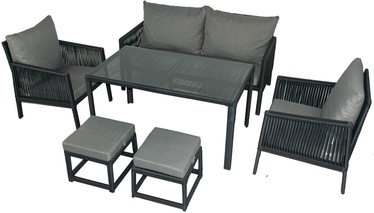 Комплект уличной мебели Floriane Garden Otto Sofa, серый, 1-6 места