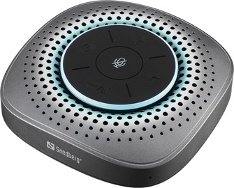 Bezvadu skaļrunis Sandberg SpeakerPhone 126-41, pelēka, 4 W