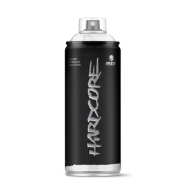 Krāsu aerosoli Montana Hardcore, preču zīmes, satīna balta, 0.4 l