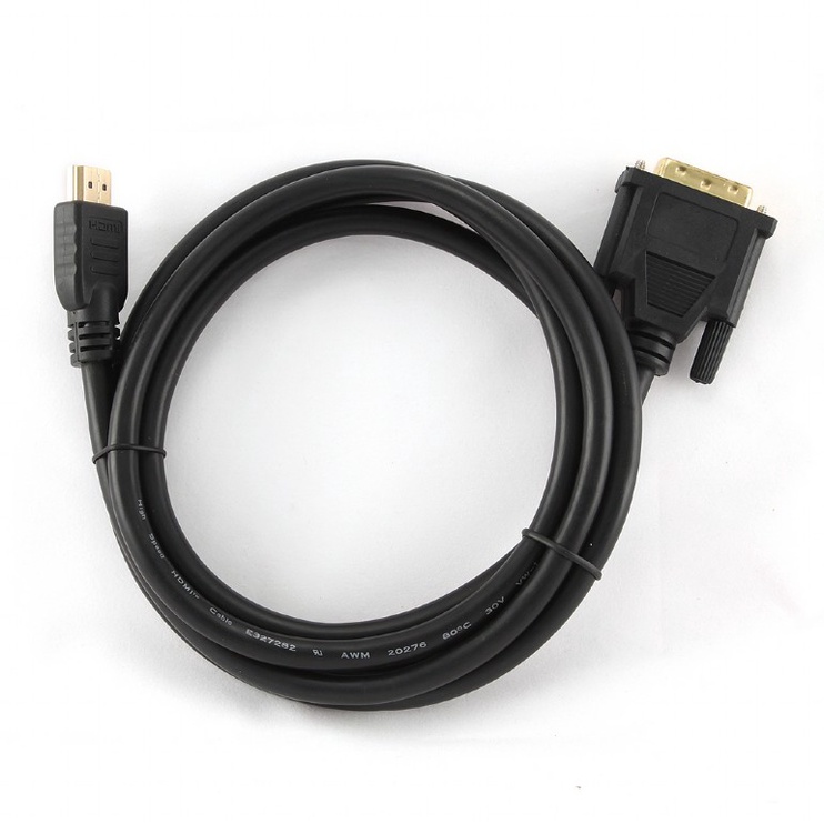 Laidas Gembird CC-HDMI-DVI-6 HDMI male, DVI-D male, 1.8 m, juoda