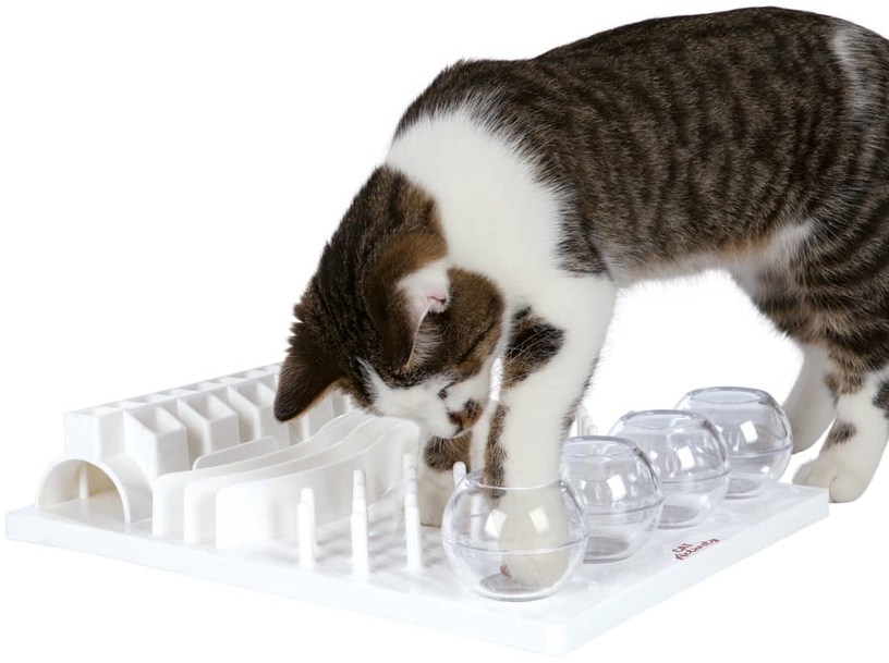 Стратегическая игра для кошек Trixie Cat Activity Fun Board 4590, белый, 40 см