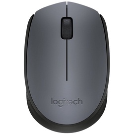 Datorpele Logitech M170, melna/pelēka