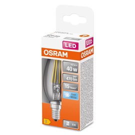 Spuldze Osram LED, Erimõõduline, auksti balta, E14, 4 W, 470 lm