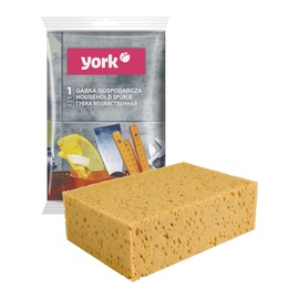 Губка для чистки York 012090, желтый