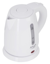Elektriline veekeetja Adler AD 1272, 1 l, valge