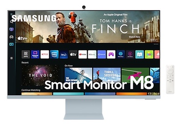 Monitors Samsung Smart Monitor M8 S32BM80BUU, 32", 4 ms