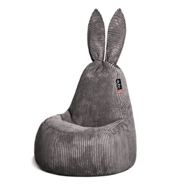 Кресло-мешок Daddy Rabbit Track Feel Fit, темно коричневый