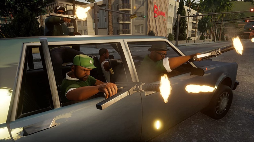 PlayStation 4 (PS4) mäng Rockstar Games Grand Theft Auto: The Trilogy – The Definitive