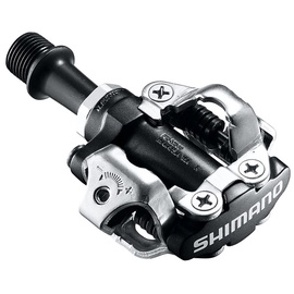 Pedalas Shimano MTB SM-SH51 PD-M540 EPDM540L, aliuminis/cromo, juoda, 2 vnt.